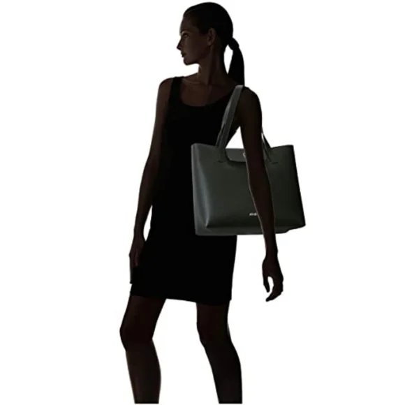 ROBERTO CAVALLI Black Leather Tote